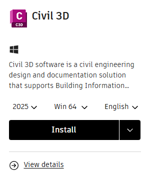 AUTODESK - Civil 3D Install.png