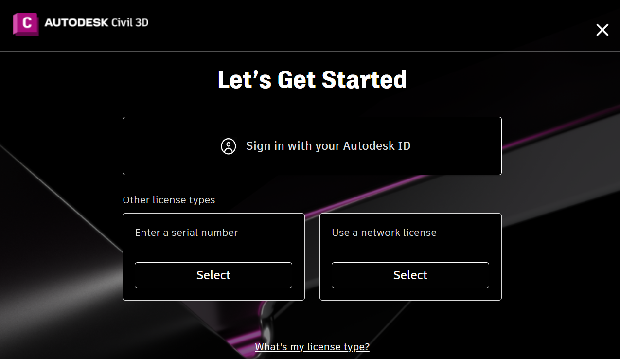 AUTODESK - Civil 3D - Log in.png