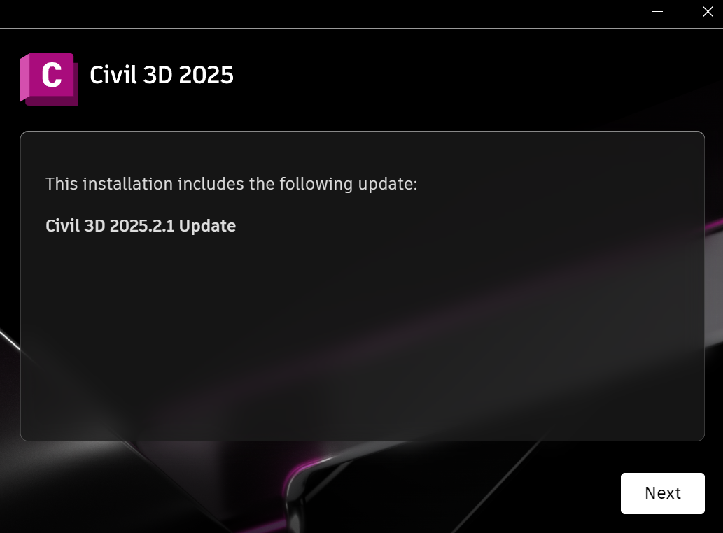 AUTODESK - Civil 3D Install Wizard - Next.png