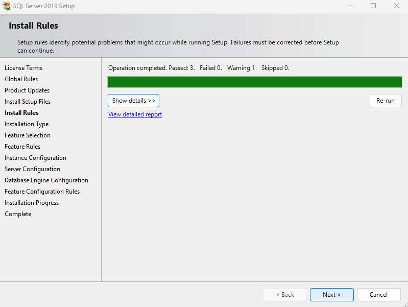 STABICAD - SQL server installation - Install rules.png