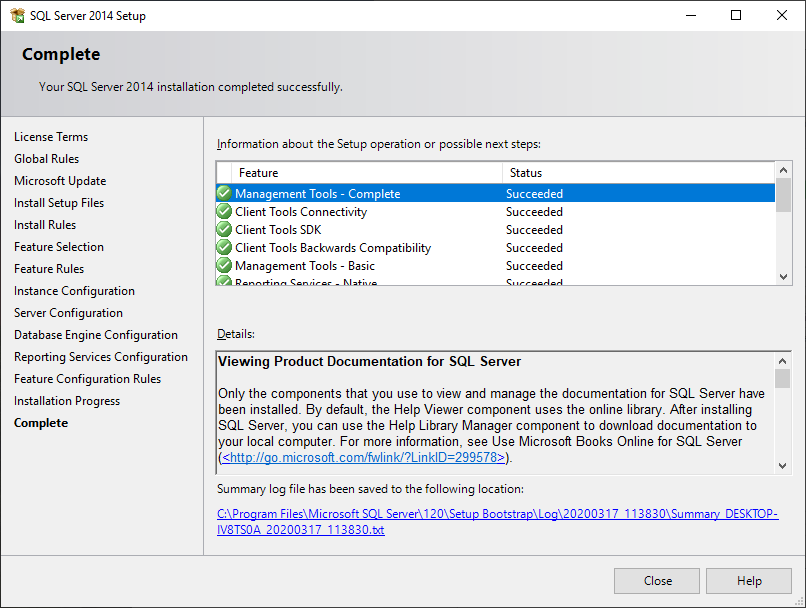 ms sql server 2014 download