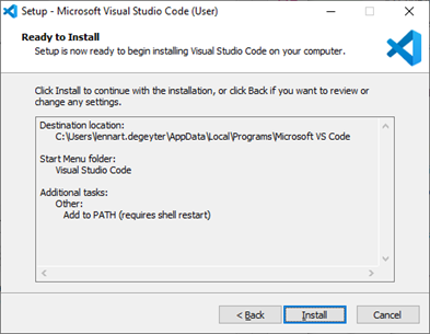 How to install Microsoft Visual Studio Code – Academic Software Helpcenter