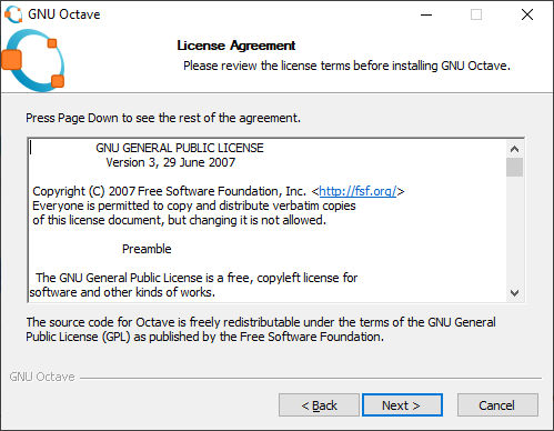 gnu octave for windows