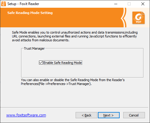 how to make foxit default pdf reader mac