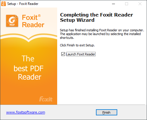 why install foxit reader