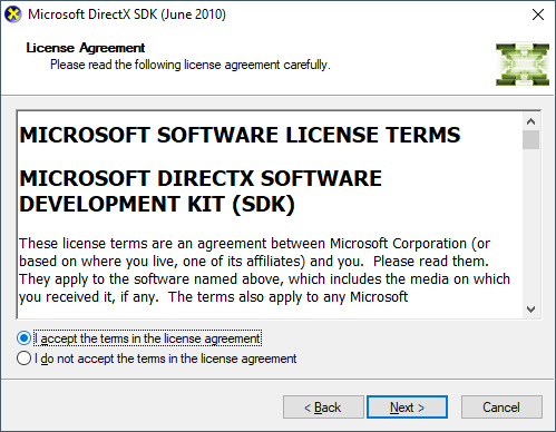 Microsoft DirectX SDK Download - Contains all that's required to create  DirectX compliant applications