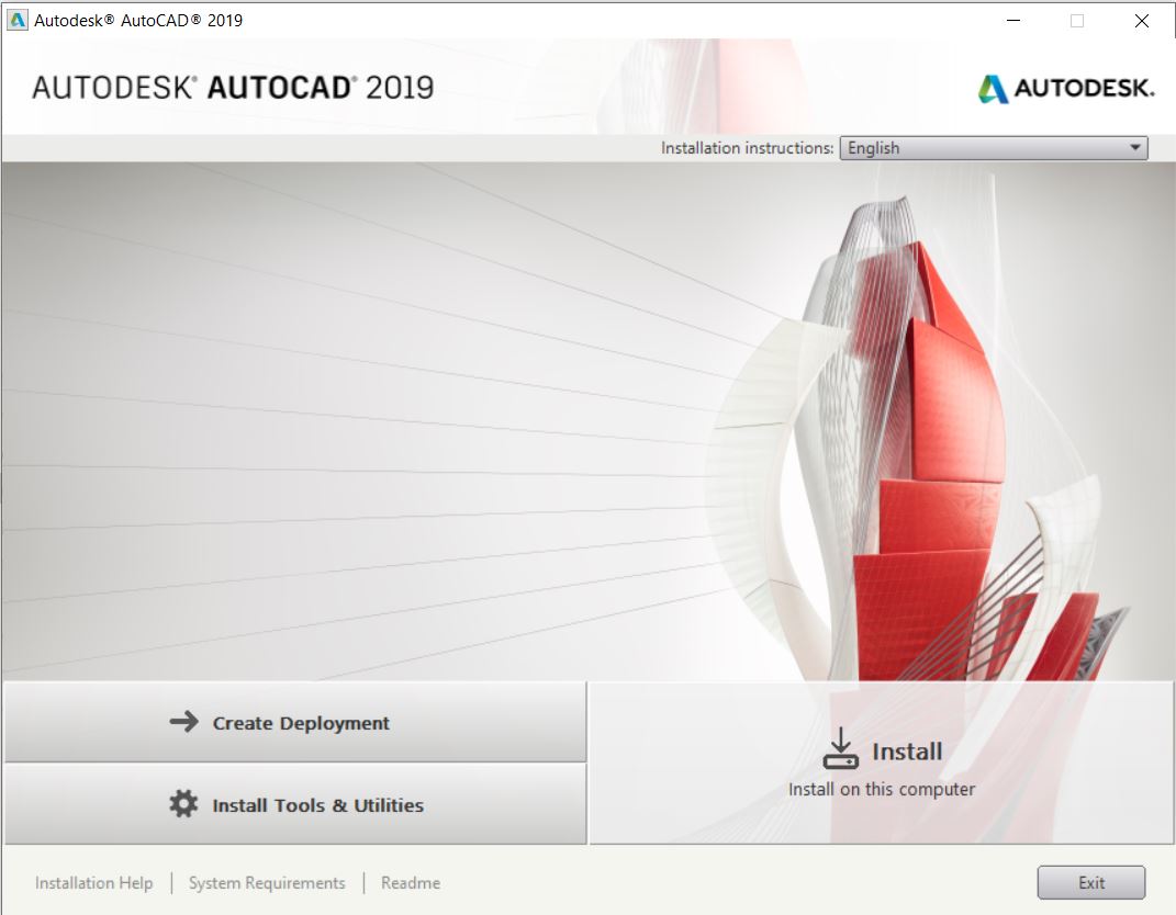 Не удается найти autocad 2019 acad exe