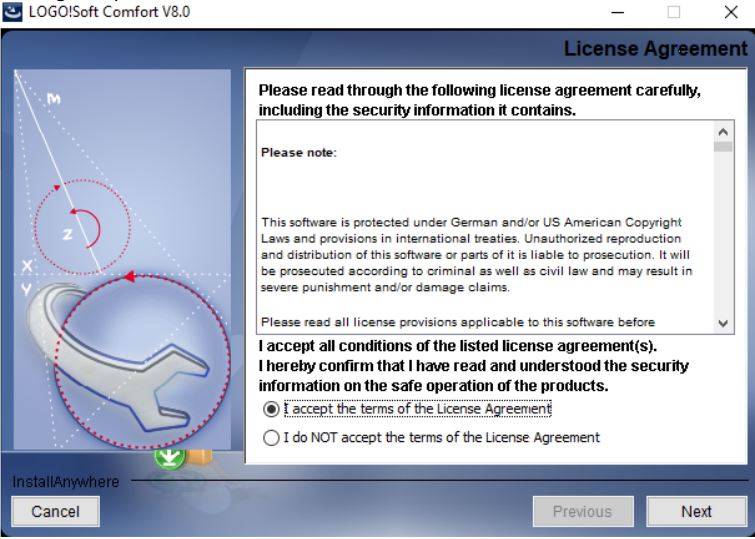 Instalación LOGO! SOFT COMFORT V8.3 