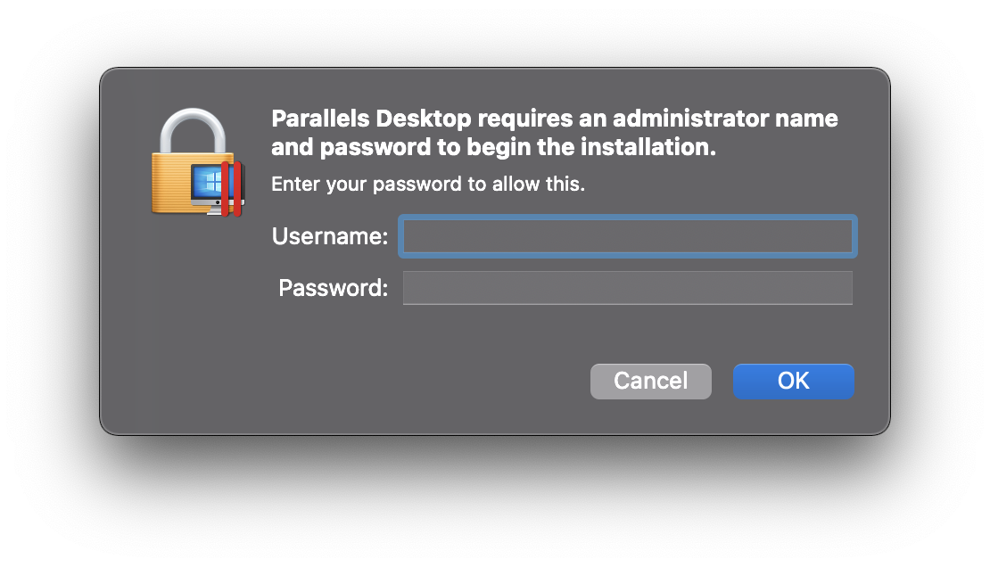 parallels desktop mac install