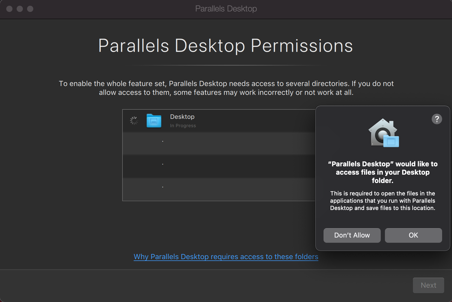 install parallels access